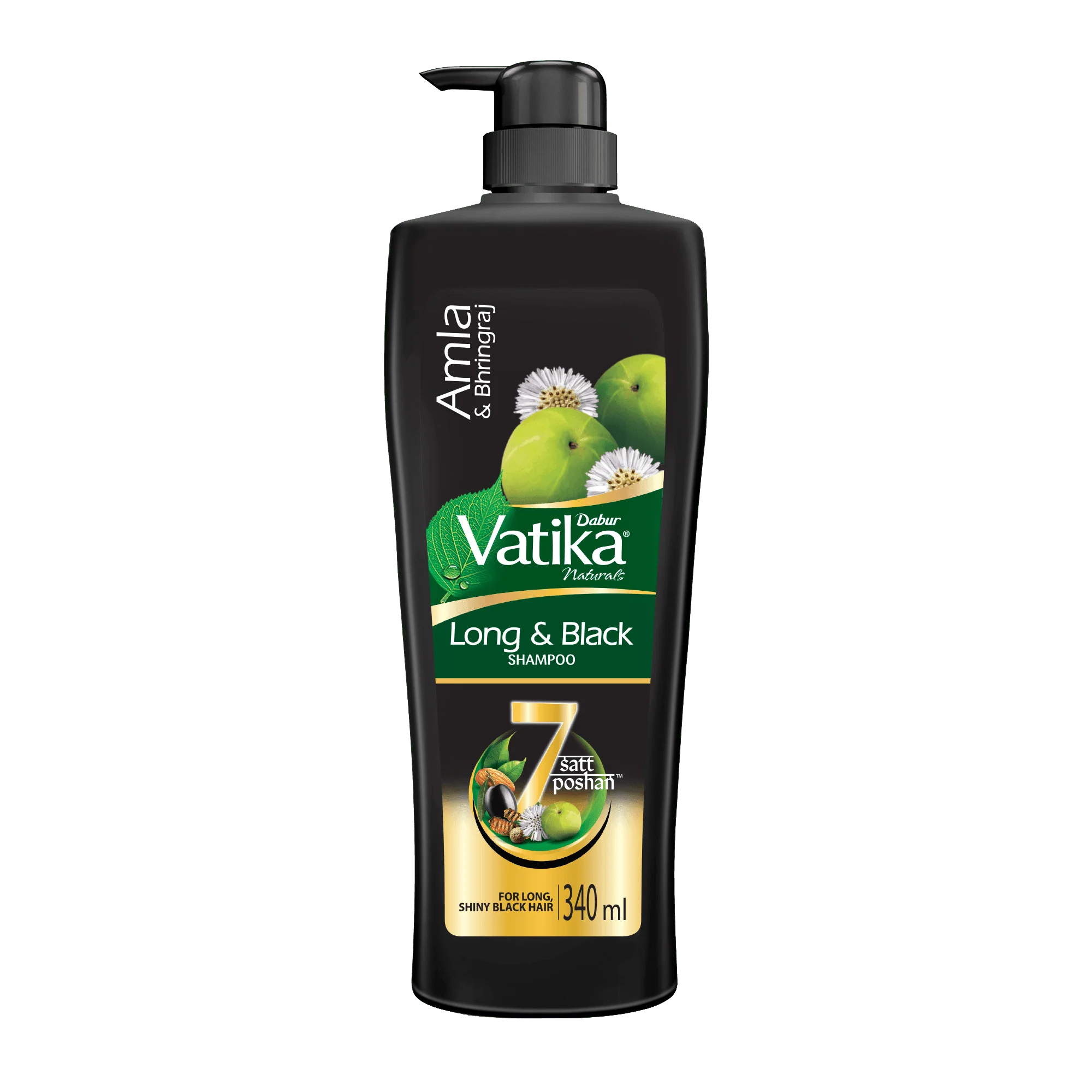 Dabur Vatika Naturals Long & Black Shampoo