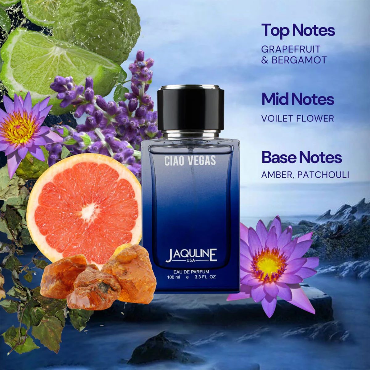 Jaquline USA Ciao Vegas EDP 100ml - Image 2