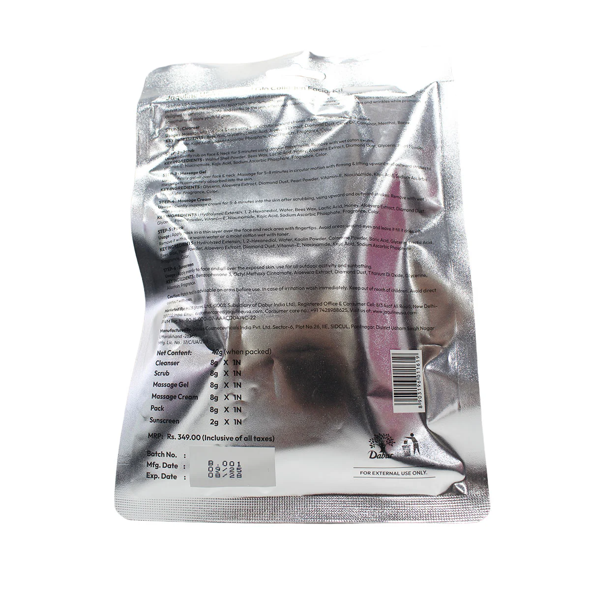 Jaquline USA Diamond GLO Facial Kit - Image 6