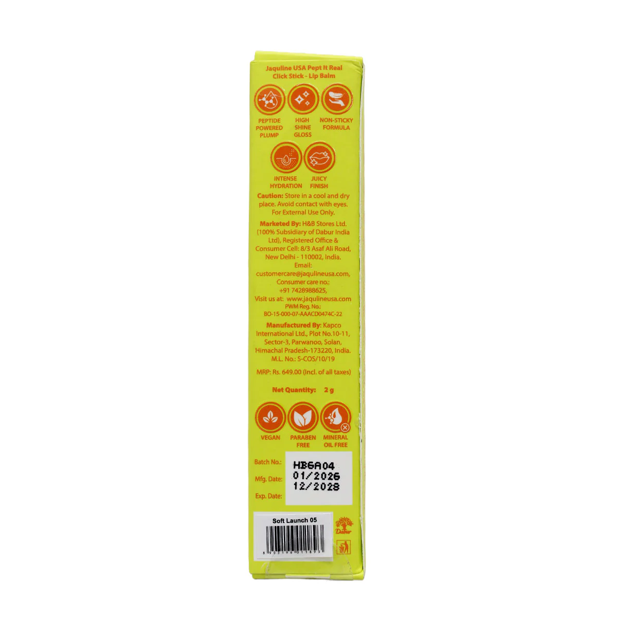 Jaquline USA Pept It Real Click Stick (2g) Soft Launch 05 - Image 8