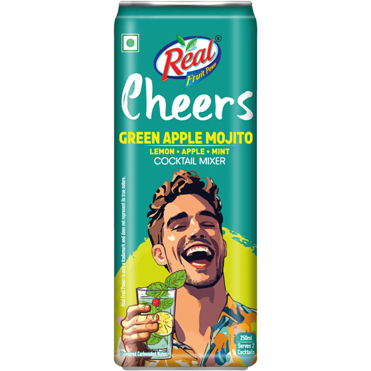 Real Cheers Green Apple Mojito 250ml - Image 4