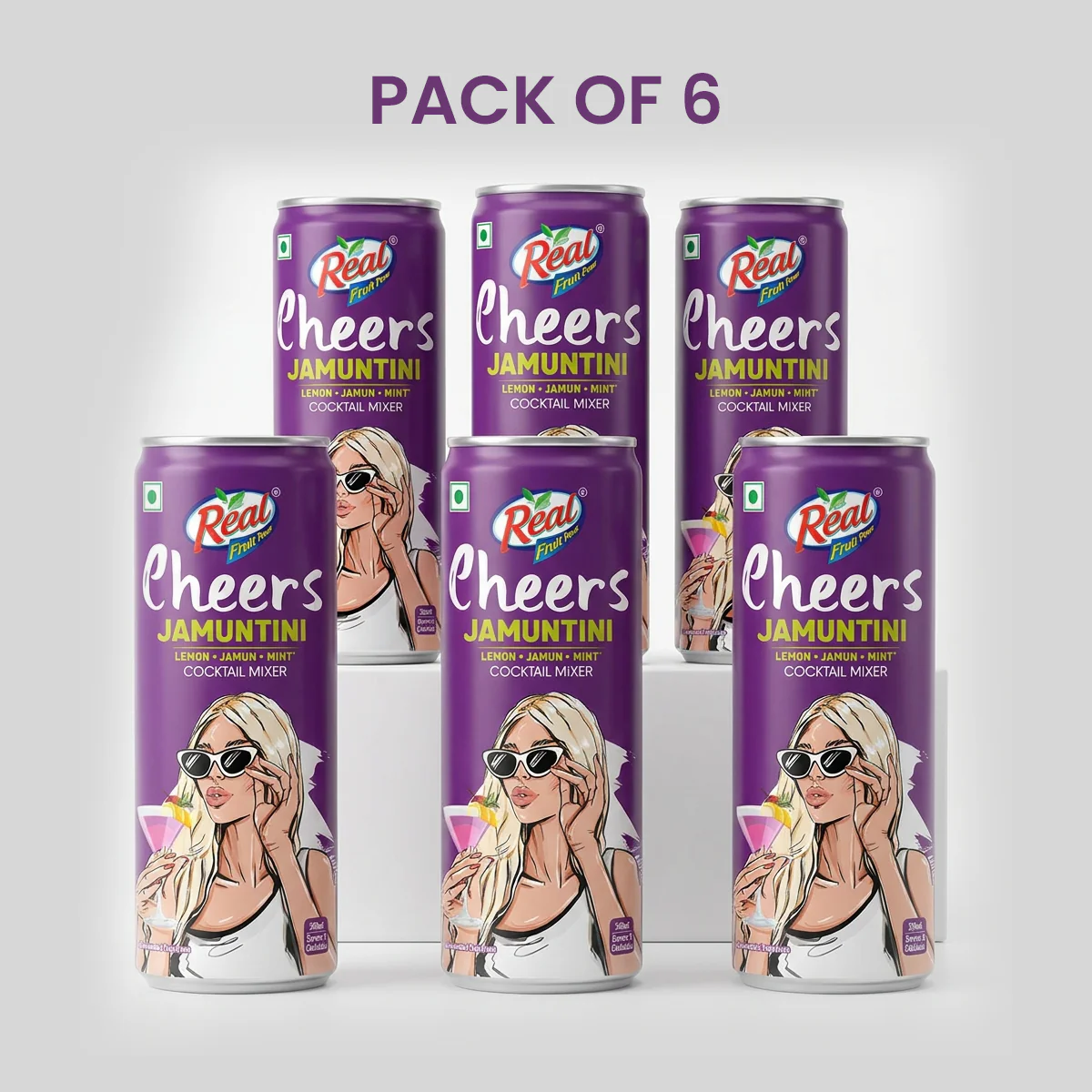 Real Cheers Jamuntini 250ml - Image 8